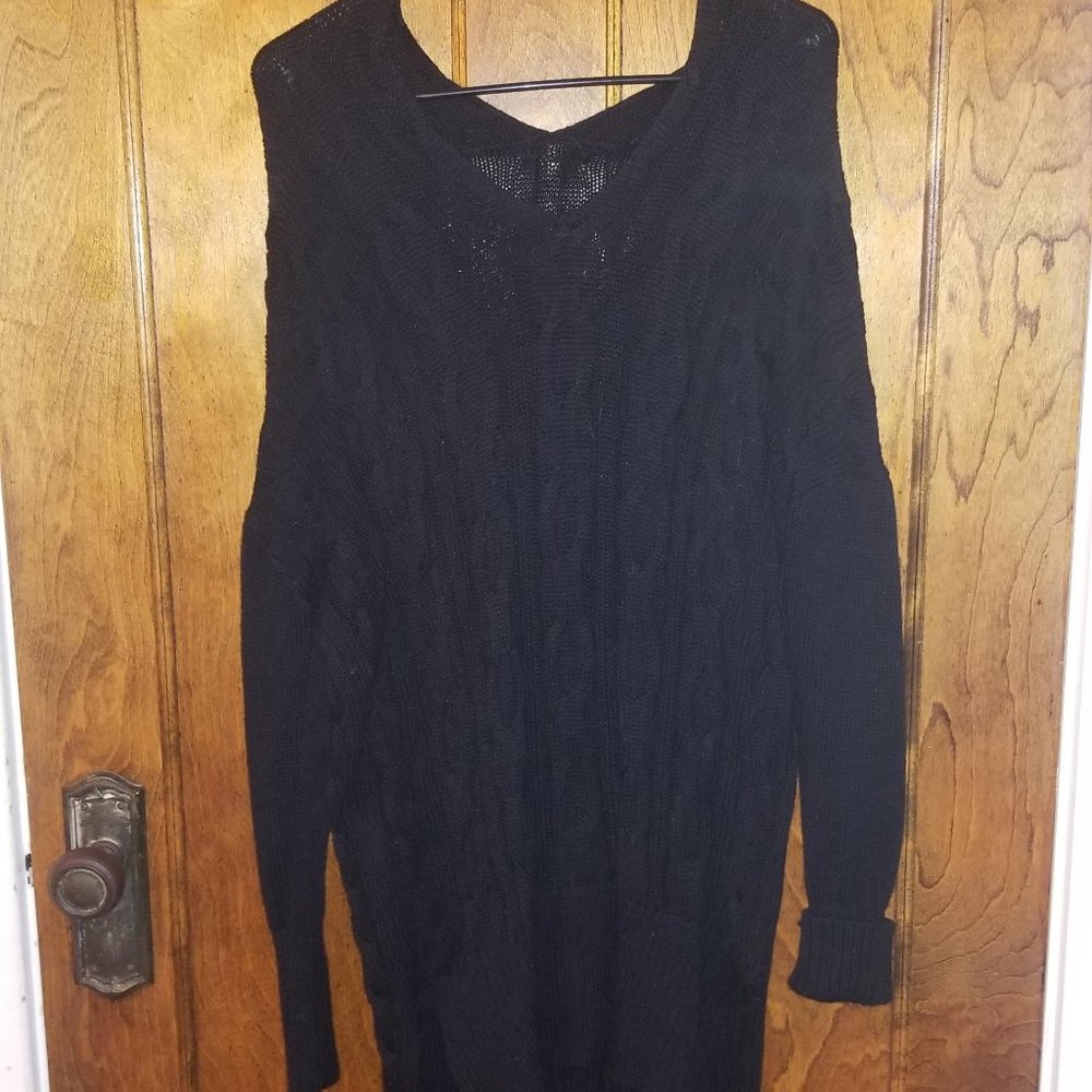 Black Oversized Sweater